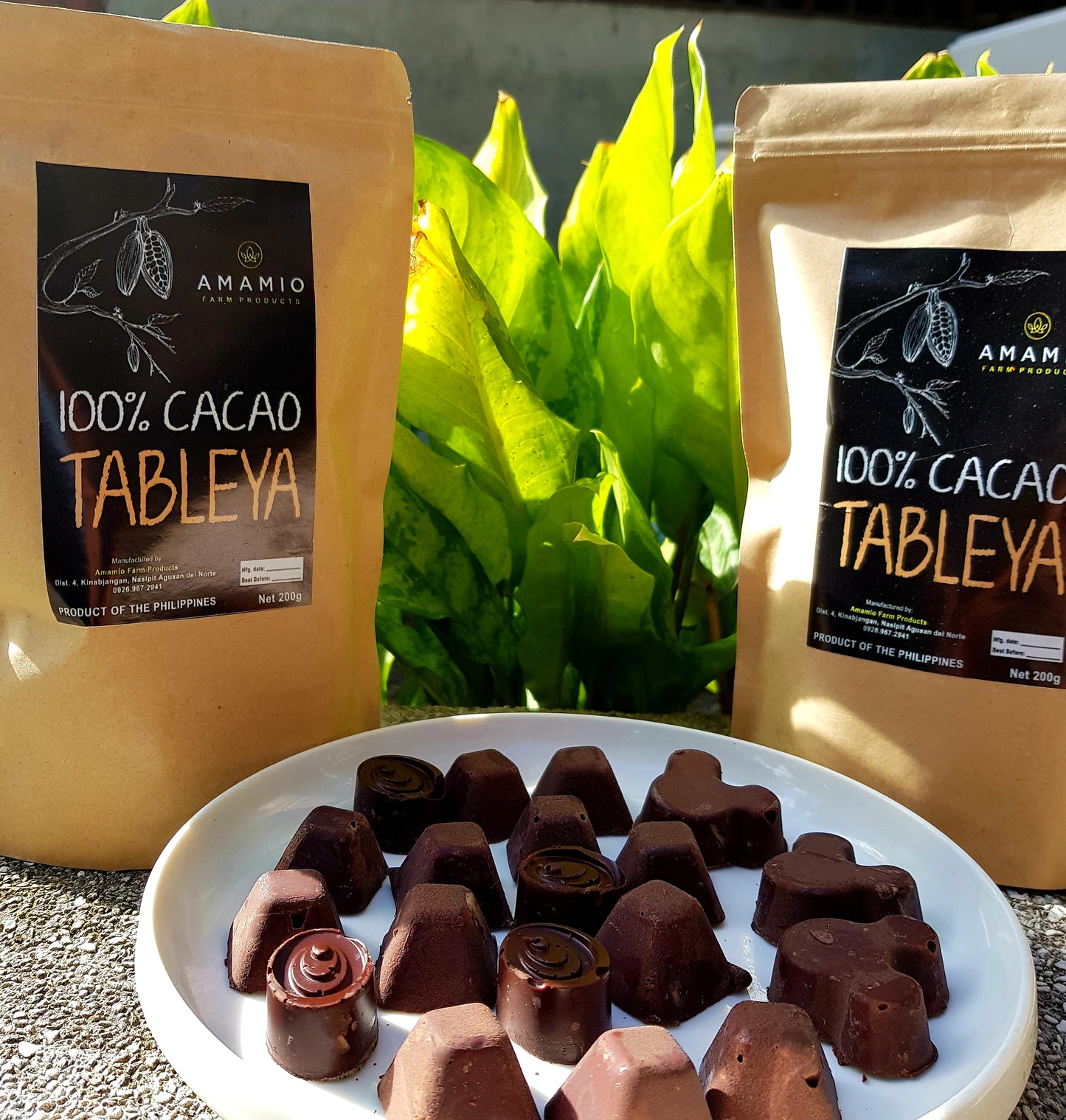 Cacao Tableya 200g