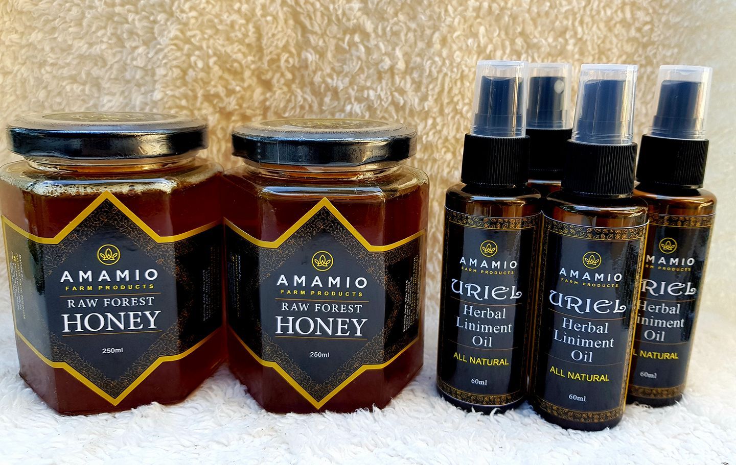 Uriel Herbal Liniment Oil (4 Btls.)