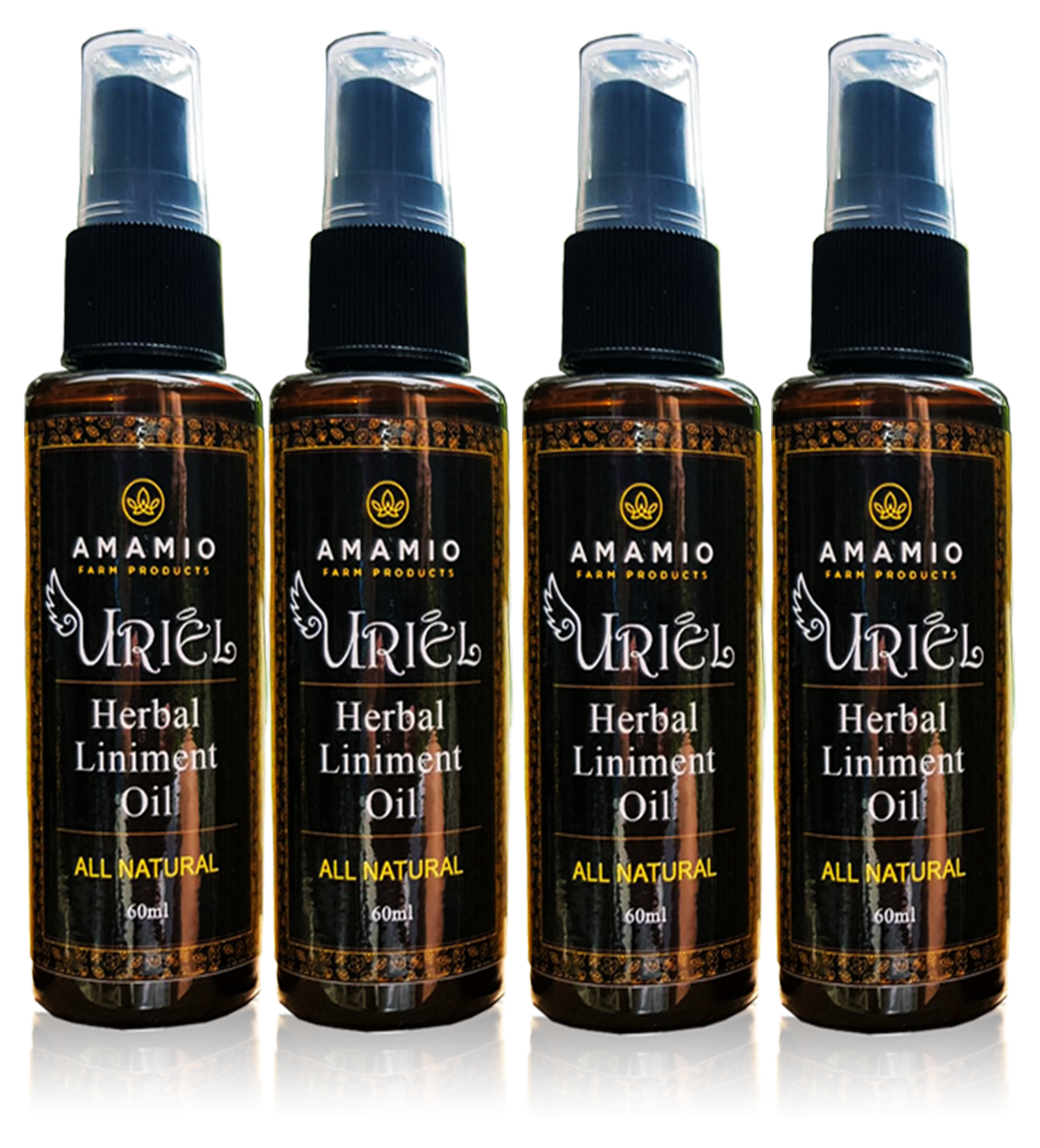 Uriel Herbal Liniment Oil (4 Btls.)