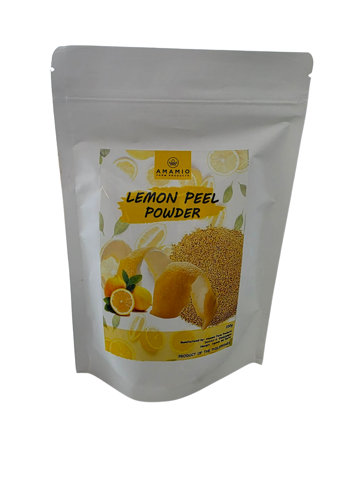 LEMON PEEL POWDER -100G