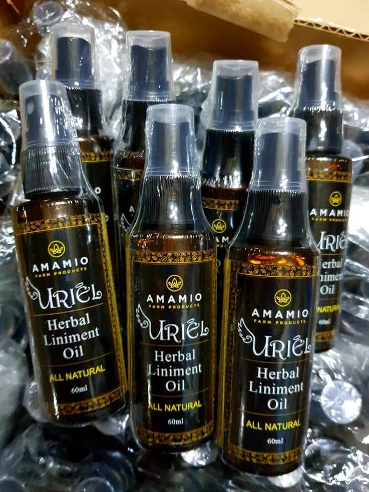 Uriel Herbal Liniment Oil (4 Btls.)