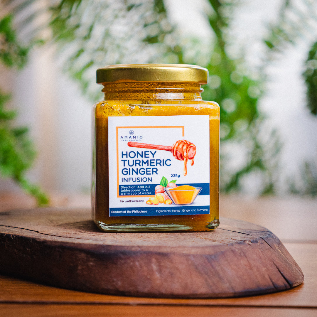 Honey infused turmeric