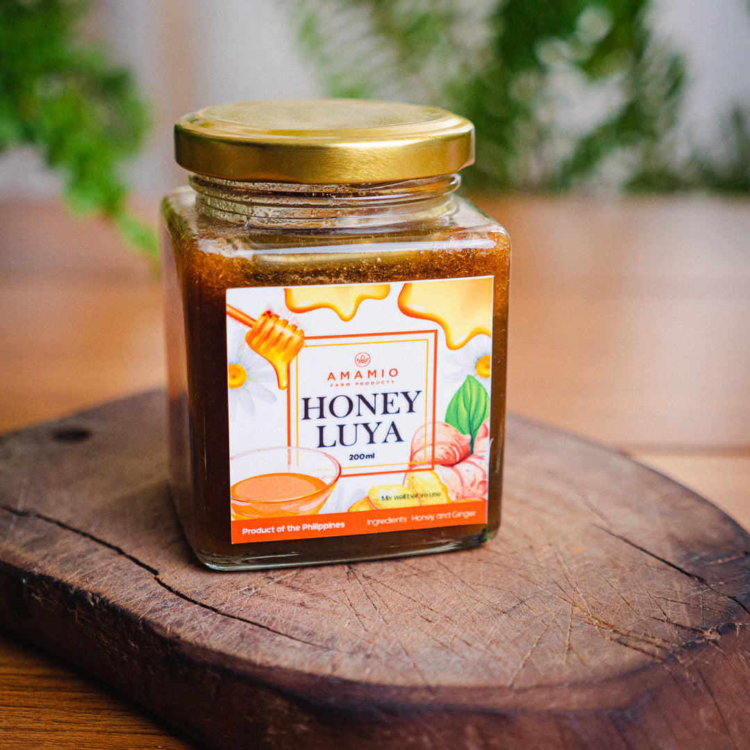 Honey infused ginger + Honey infused turmeric