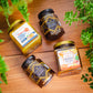 Honey infused ginger + Honey infused turmeric + 100ml (2) Raw Honey